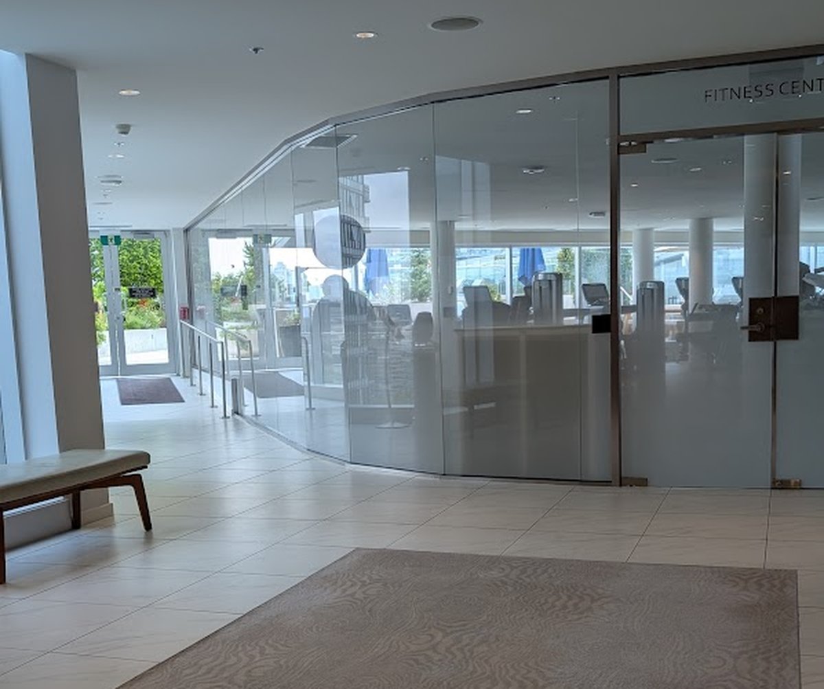 Gym area of JW Spa. 